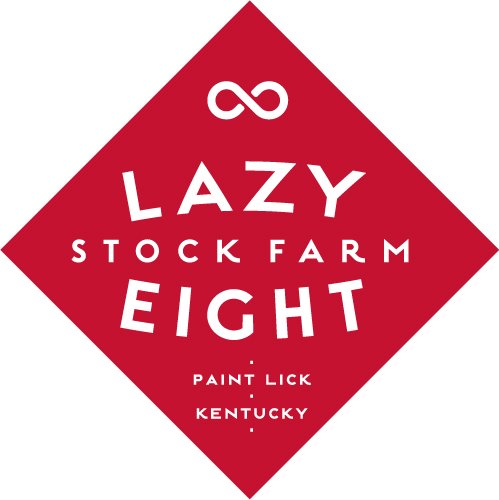 The Lazy Eight Stock Farm logo. The farm is based in Paint Lick, Kentucky. MACED helps farmers go solar and become more energy efficient