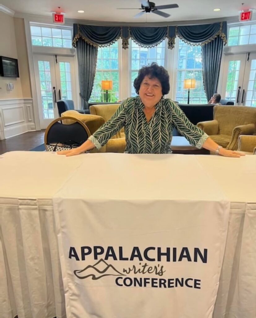 Diane Taylor Roberts at the Appalachian Writers Conference in Berea Kentucky