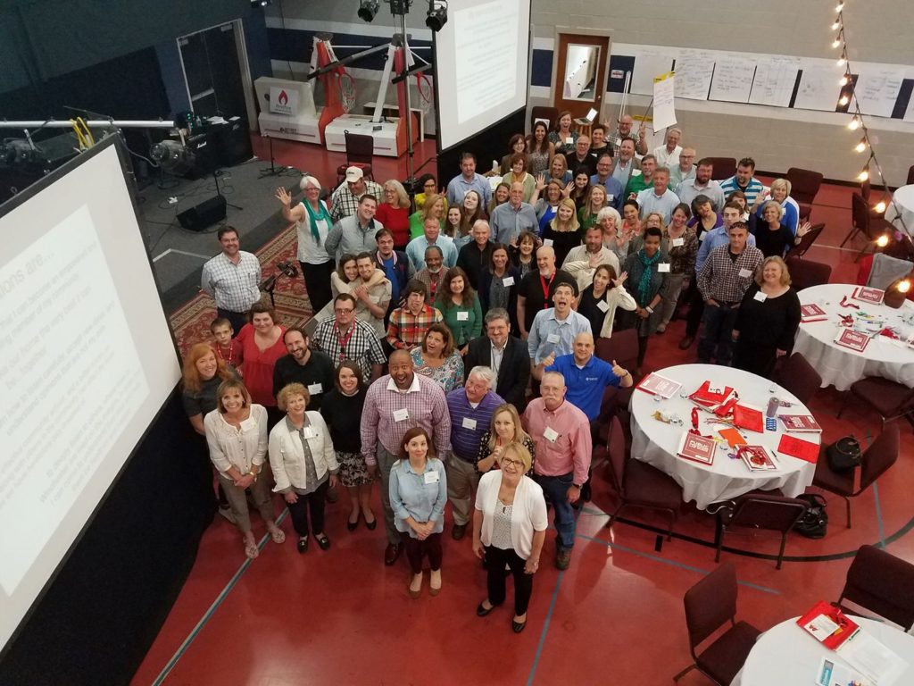 The group picture from Public Innovator's Lab 2016 in Winchester, Kentucky. They are now working for racial equity in Clark county